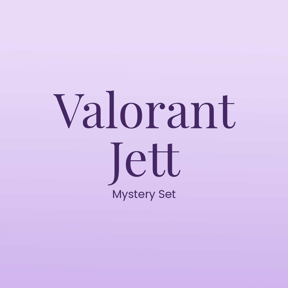 Jett Mystery Set