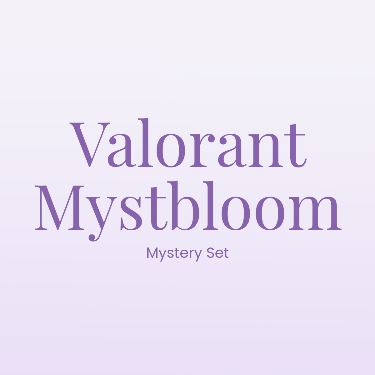Mystbloom Mystery Set