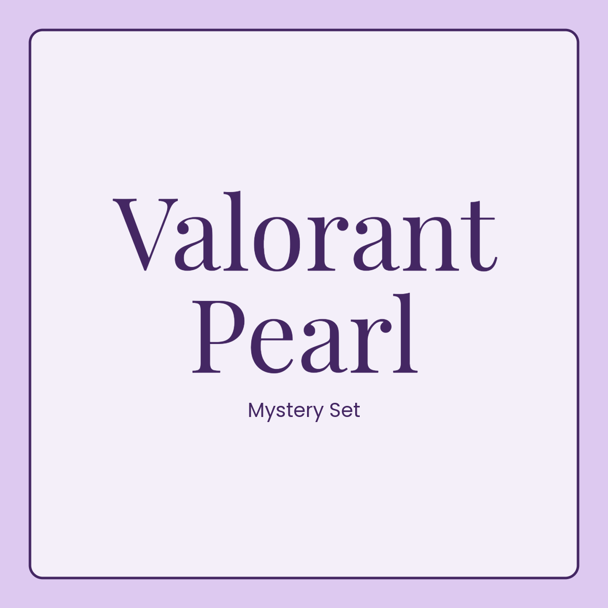 Pearl Mystery Set