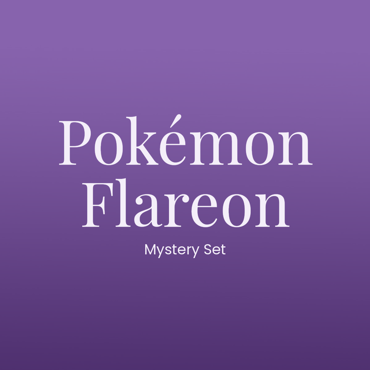 Flareon Mystery Set