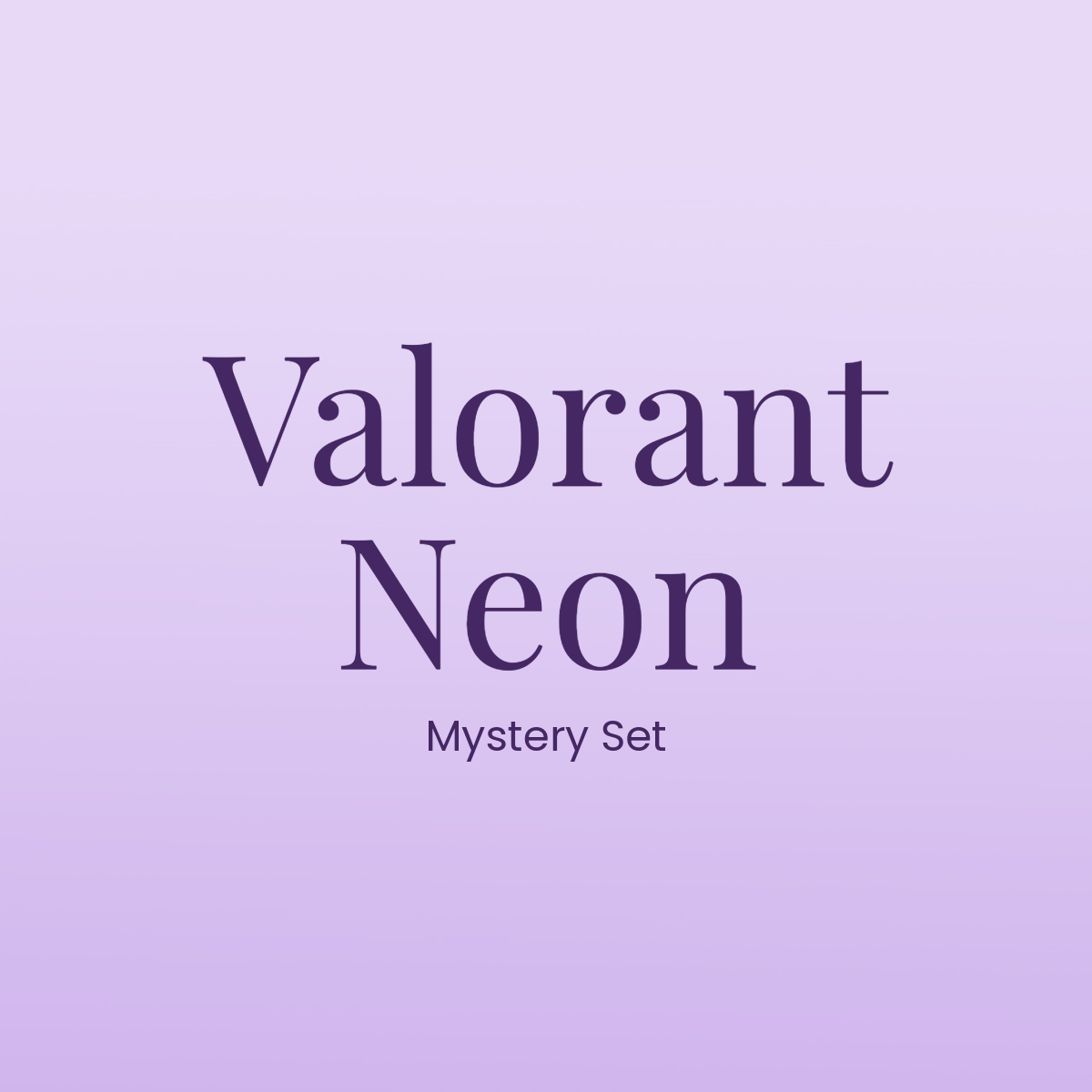 Neon Mystery Set