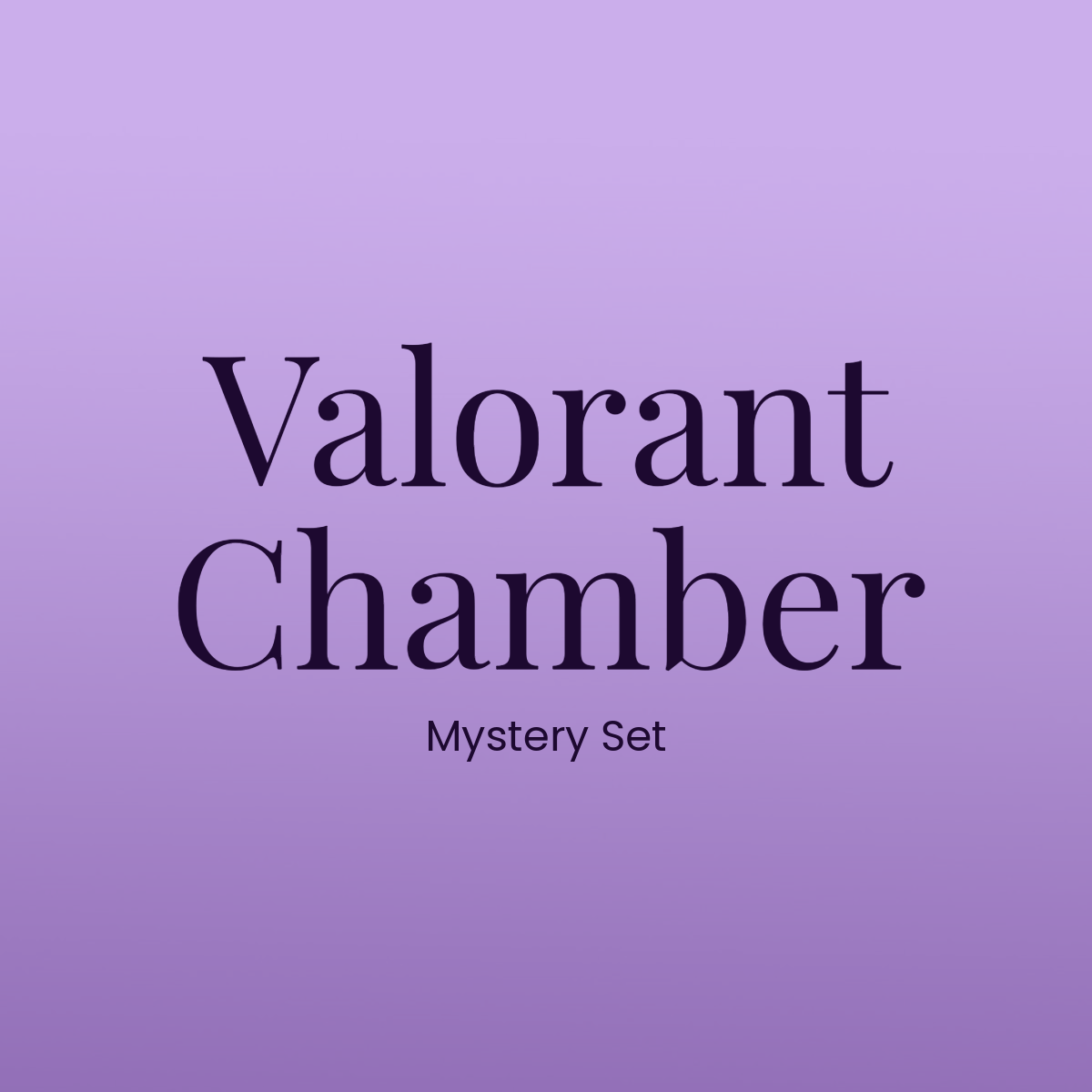 Chamber Mystery Set