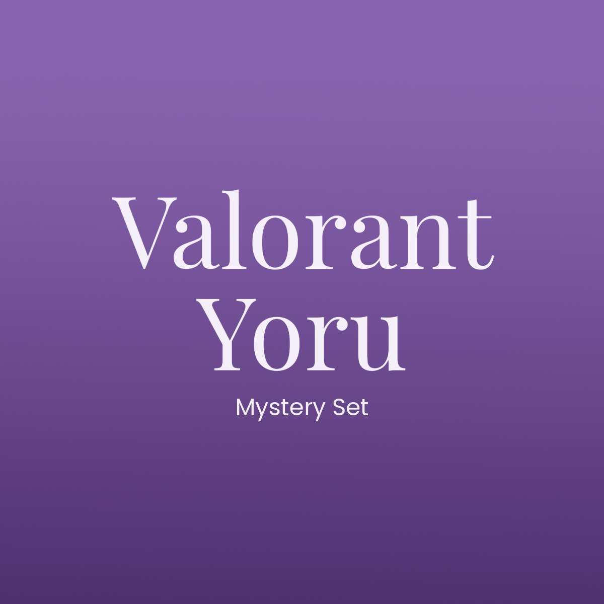 Yoru Mystery Set