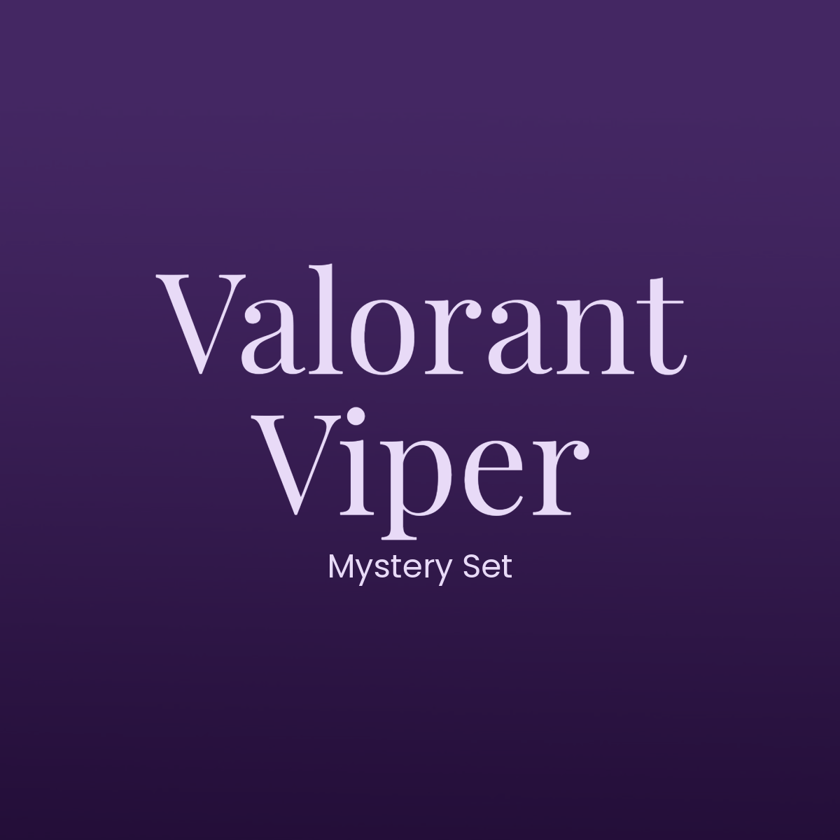 Viper Mystery Set