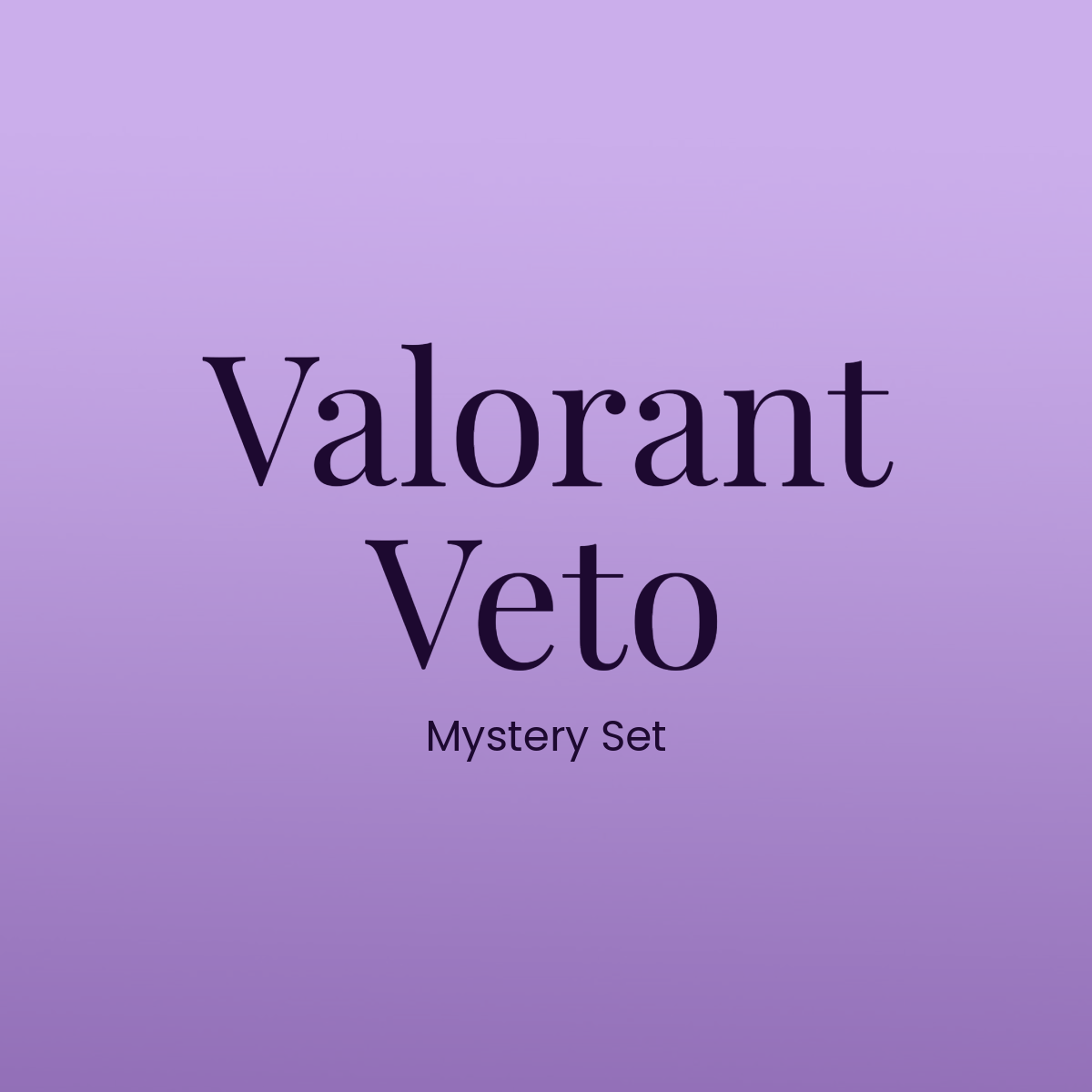 Veto Mystery Set