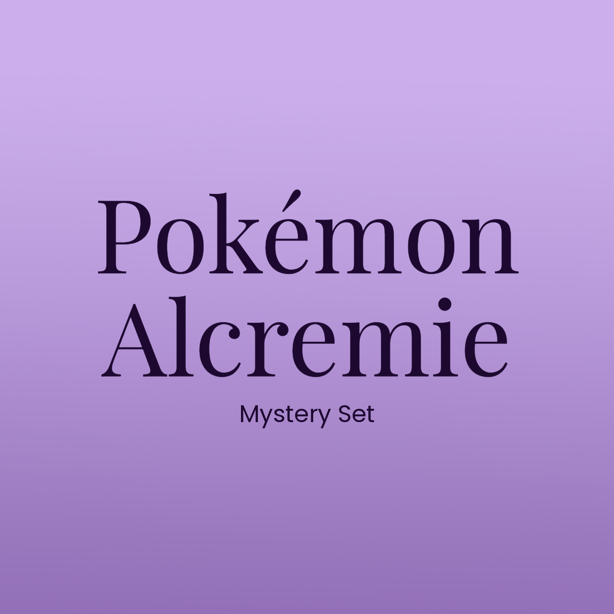 Alcremie Mystery Set