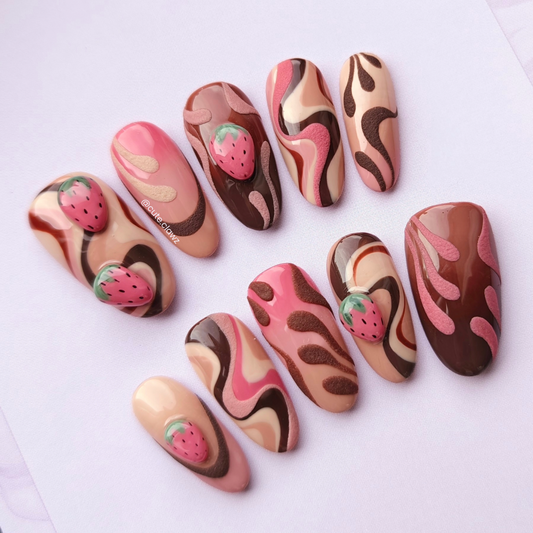 Strawberry Chocolate Swirl